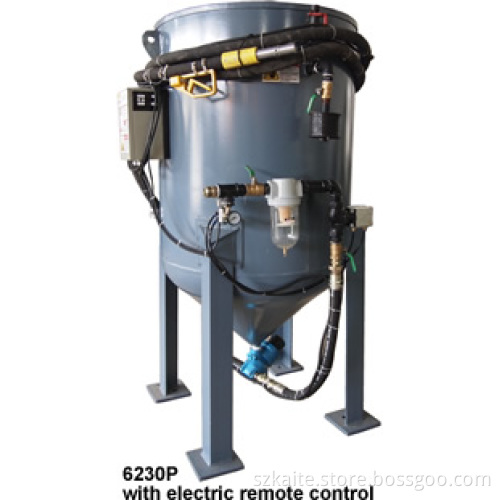 Portable abrasive blast equipment